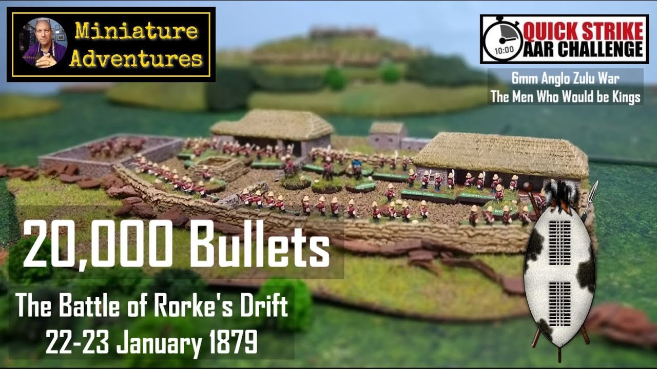 20000 Bullets The Battle of Rorke's Drift YouTube