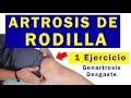 Artrosis de Rodilla, un ejercicio