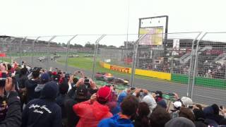 2013 Australia F1 Race Start [720P]