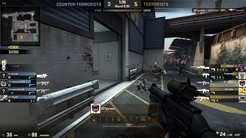 CS:GO NOOB (placement match highlights)#2