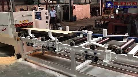 DÂY CHUYỀN CƯA XẺ GỖ TRÒN ĐƯA PHÔI TỰ ĐỘNG | MÁY CHẾ BIẾN GỖ TIẾN PHÚ SÀI GÒN