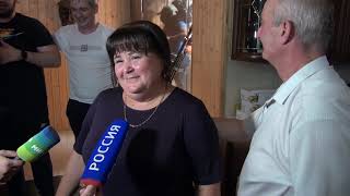 родители Заурбека Сидакова радуются победе сына на Олимпиаде