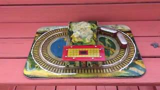 Vintage 1947 Automatic Toy Co Mystery Alpine Express Works Great Must See