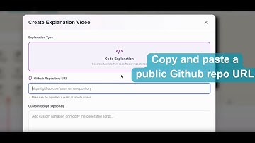Gtihub Repo Code to Video