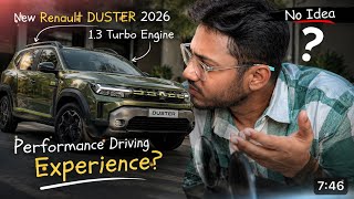 Renault Duster 2026 1.3 turbo test drive experience sharing #️⃣