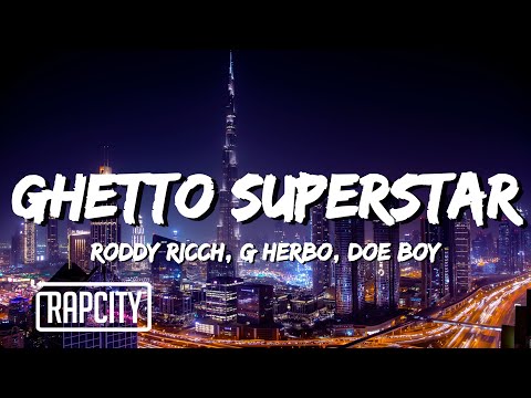 Roddy Ricch - Ghetto Superstar (Lyrics) ft. G Herbo & Doe Boy