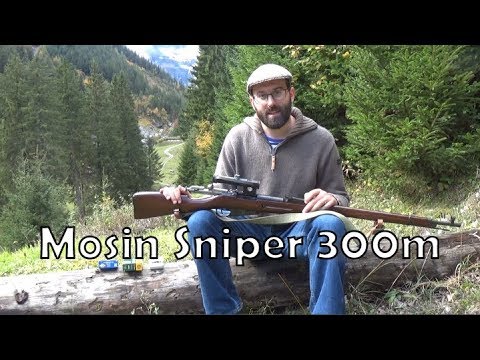 mauser pistola Mosin-Nagant PU Sniper: working with it at 300m