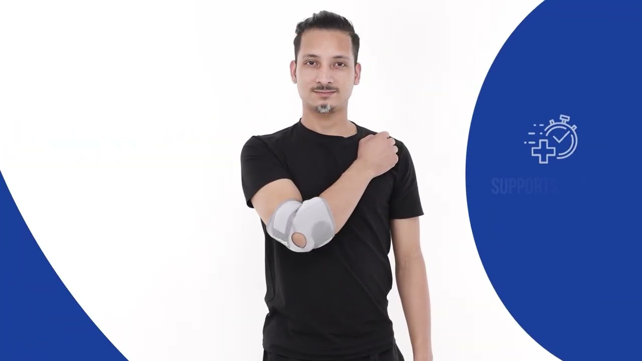 How to Wear an Elbow Wrap for Pain Relief & Injury Prevention
