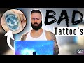 REACTING to my subscribers BAD TATTOOS  [Part 1]