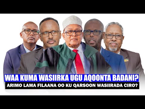 Xog Go Aanka Cirro Ku Doortay Wasiirka Ugu Aqoonta Badan Iyo Arimood Ku Qarsoon Horseedka Aqonsiga