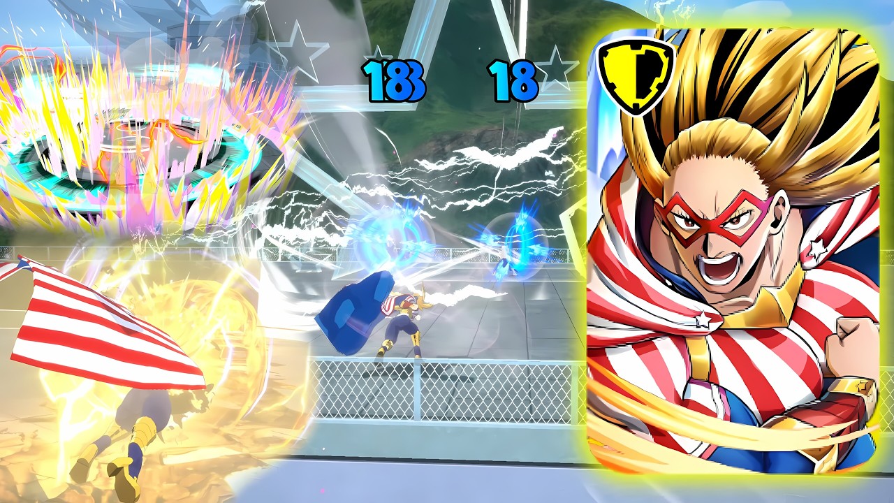 I Created Star & Stripes In My Hero Ultra Rumble!