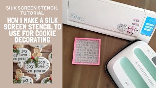 How to make  silk screen stencil