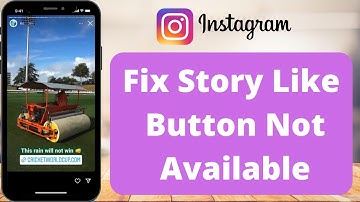 Instagram Like Story Button Not Available (Fix it) !!!