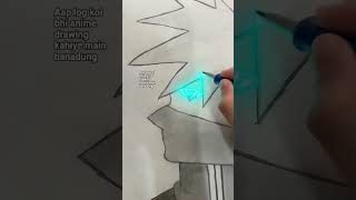 Glowing art #anime #animeeart #animeeart #lifeisbutadream #drawing