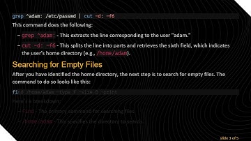 Efficiently Find Empty Files in User Home Directory in Linux