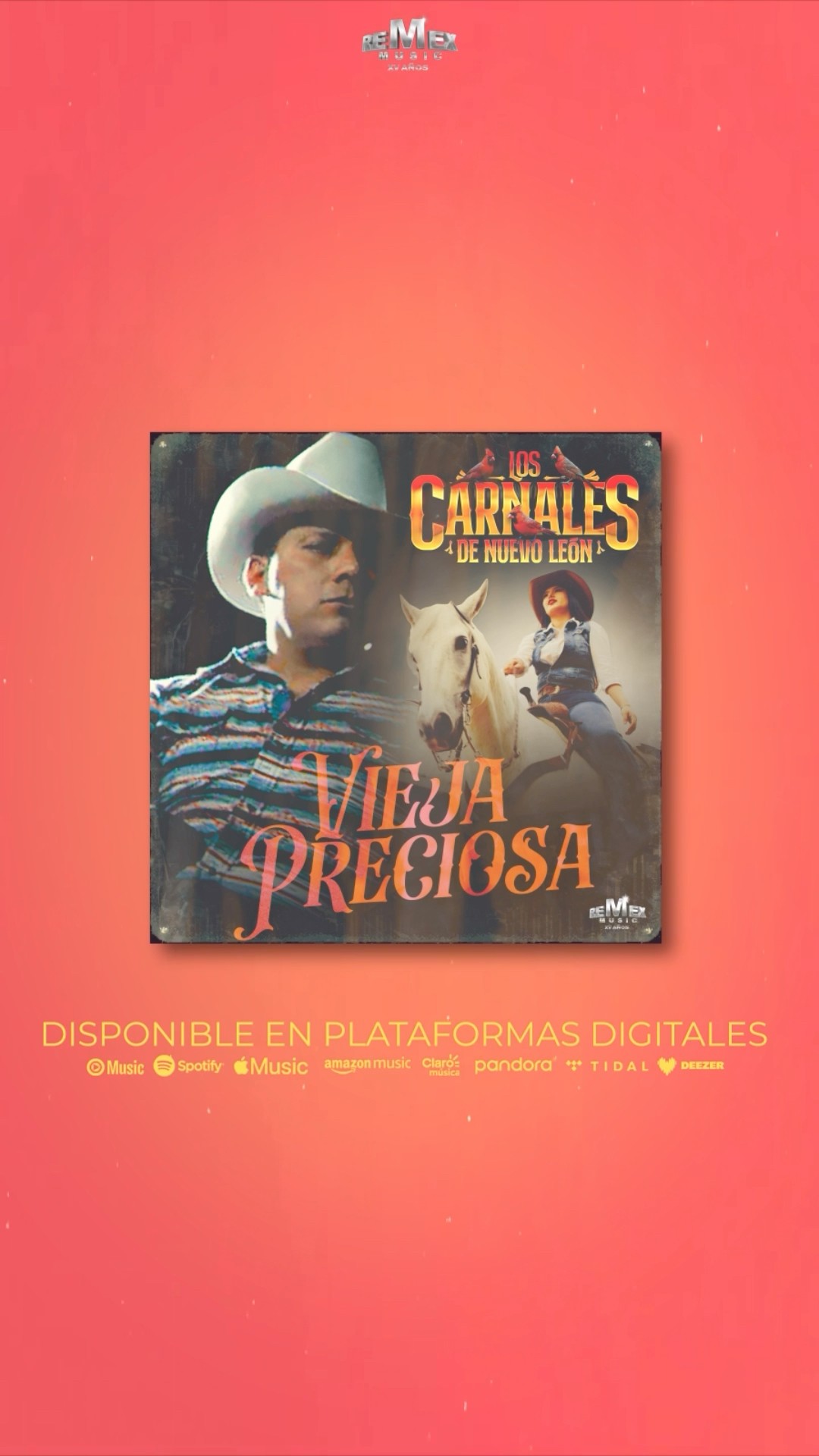 #ViejaPreciosa de los CARNALES de N.L ? ya esta disponible en plataformas digitales ?¡DALE PLAY!