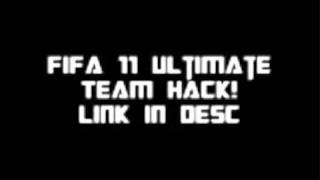 Fifa 11 Ultimate Team 100% working hack!!!!!
