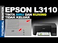 Penyebab Dan Cara Mengatasi Printer Epson L3110 Tinta Tidak Keluar / Beberapa Warna Tidak Keluar