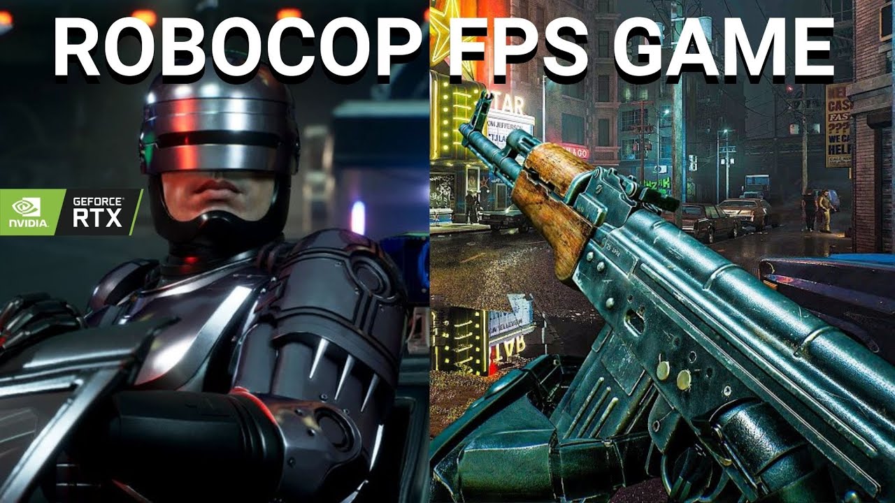 RoboCop: Rogue City PC Gameplay - Max Graphics Settings (RTX ON