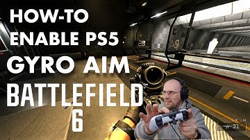 How to enable GYRO in Battlefield 6 on PS5