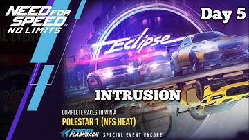 Eclipse Volvo Polestar 1 |Nfs Heat| (Day 5 Intrusion) - Need For Speed: No Limits