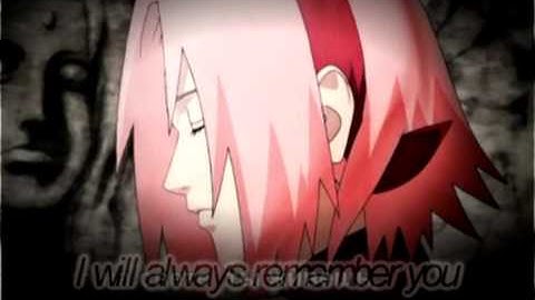 Sasuke and Sakura (goodbye)