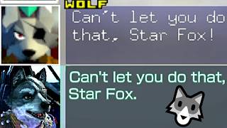 Star Wolf: Voice Acting Comparison (Old VS New) - Star Fox 64 Remake (Switch 2) screenshot 4