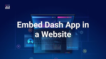 Embed a Dash App into your Website with Dash Enterprise
