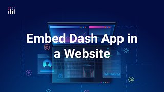 Embed a Dash App into your Website with Dash Enterprise