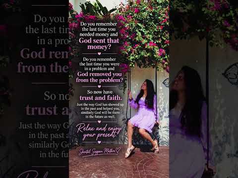 Trust the God who showed up for you before. He’ll show up again. Relax. 🙏🏻#SheetalSapanMhatre
