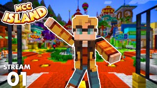 Minecraft Championship Island: VOD 1 | My First Ever Full Plobby!