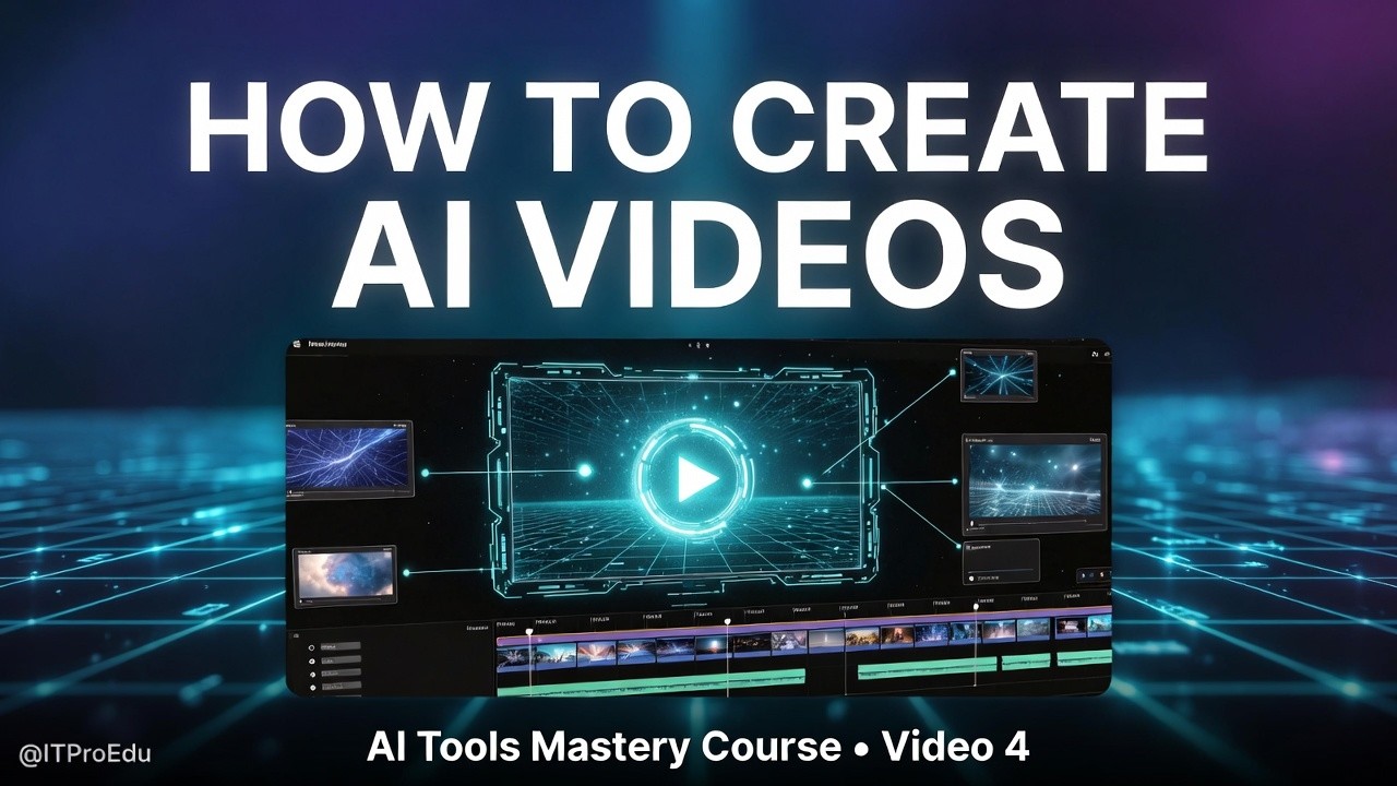How to Create and Edit AI Videos - YouTube