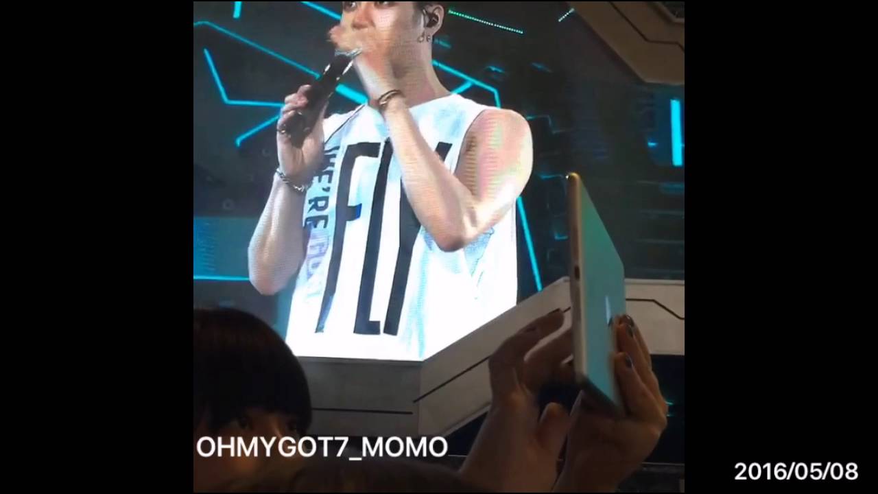 'Mark don't cry. Jackson don't cry' GOT7 上海演唱会FLY IN SHANGHAI 20160508