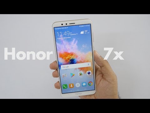 Huawei Honor 7X Mid-Range Camera Smartphone Unboxing & Overview