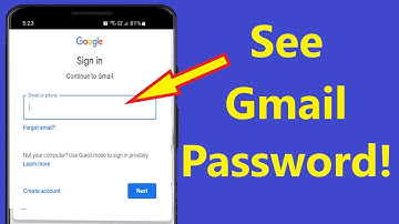 How to See Your Gmail Password if You Forgot it!! - Howtosolveit