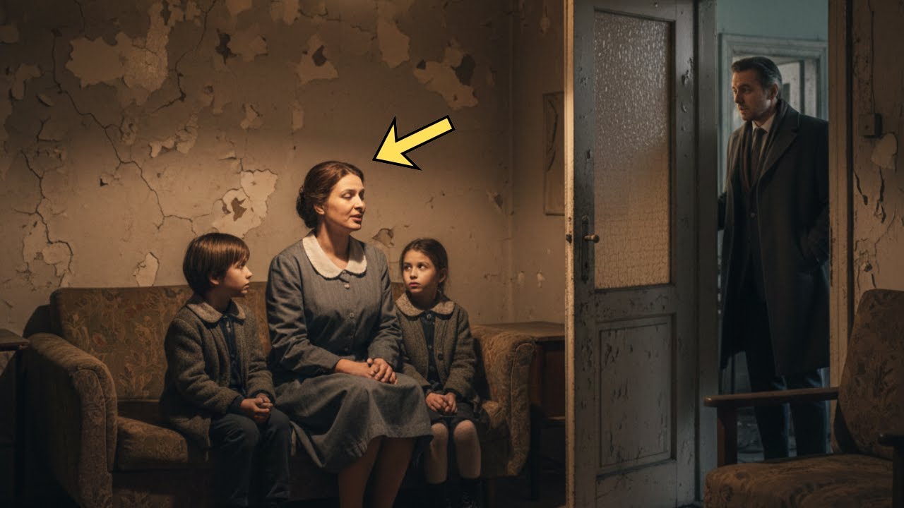 Milionarul o urmărește pe menajeră și o găsește într-o casă abandonată, unde copiii spun adevărul