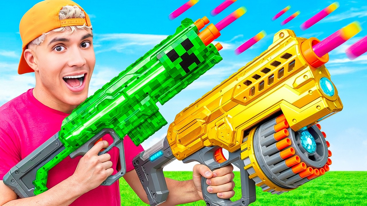 NERF ЗА 1$ ПРОТИВ 1000$