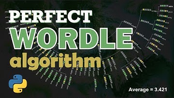 Perfect WORDLE algorithm (and how I found it)