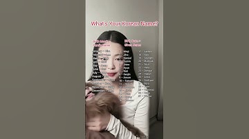 What’s Your Korean Name?
