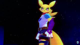 Renamon - VRChat Avatar preview