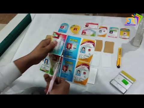 How to Make Acrylic ID Cards | Raw Material of Acrylic ID