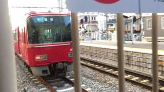 ［昨日から開始！新仮6番線ホーム！］名鉄3150系＋3500系、新仮6番線知立駅発車