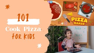 How to Make Pizza Under 5 Minutes | Kids App Review | Pizza Maker PAZU | HD | Child Friendly | FUN | screenshot 3