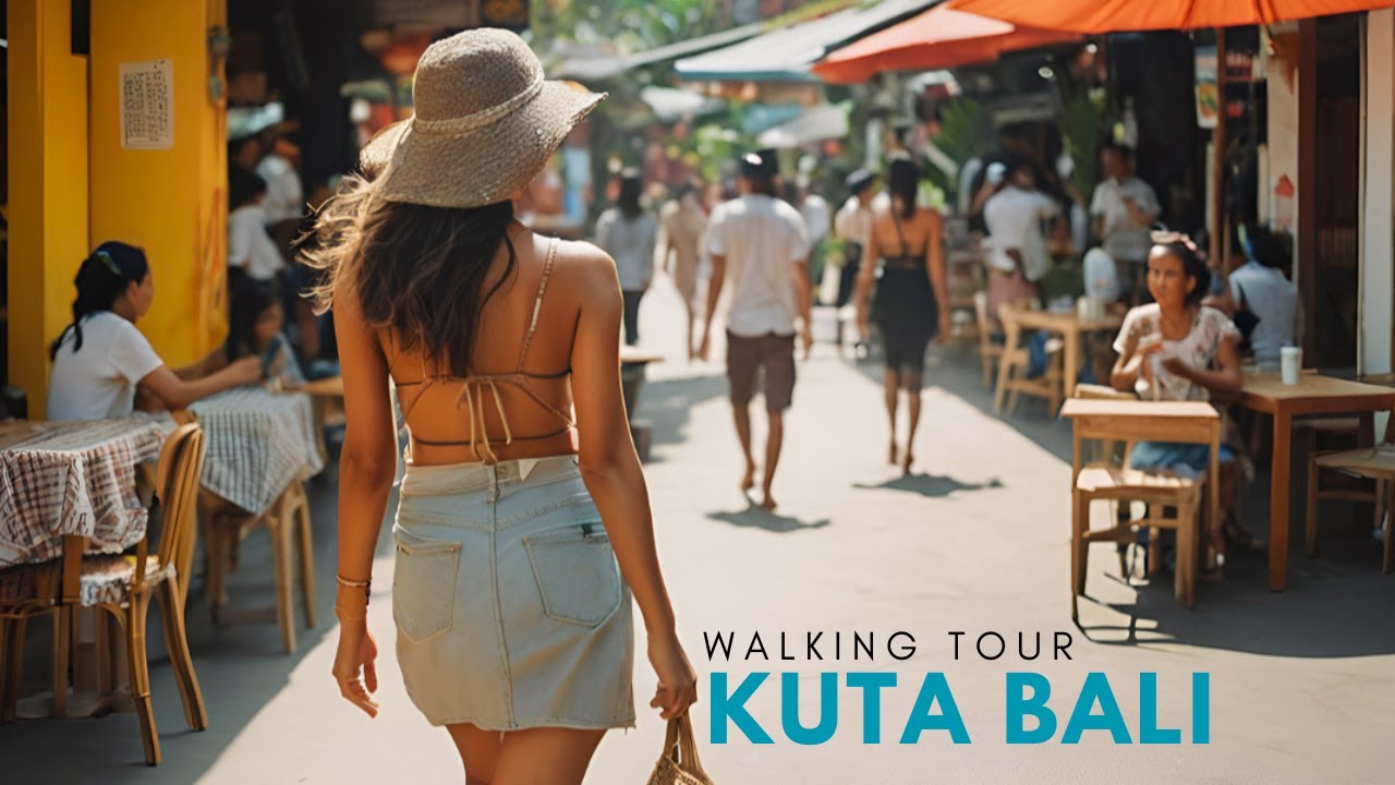 Walking Tour Kuta Legian Bali In 2025 | Exploring Kuta's Famous Street | Garlic Lane, Poppies Lane