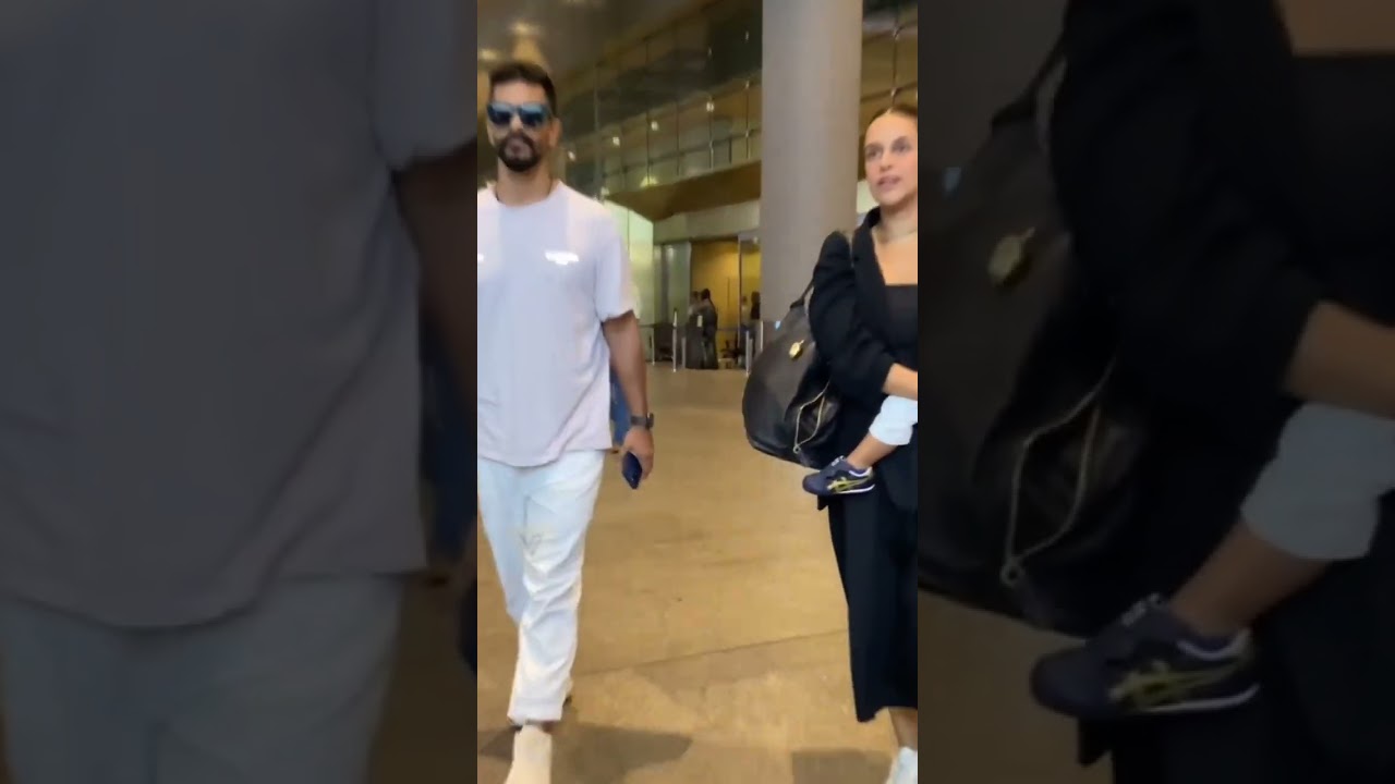 Neha Dhupia son and daughter 