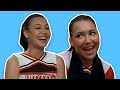 naya rivera breaking character in glee