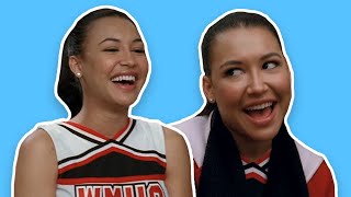 naya rivera breaking character in glee