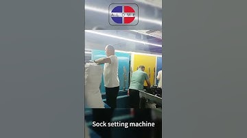 [High-Efficiency Shaping Equipment] #socks #machine #factory #sockmachine #aluminum