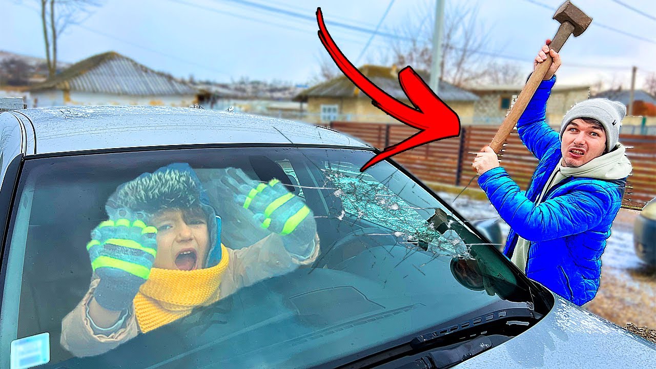 Ребенок застрял 🔐в машине🚘/ Как мы его СПАСТИ?🤔😨