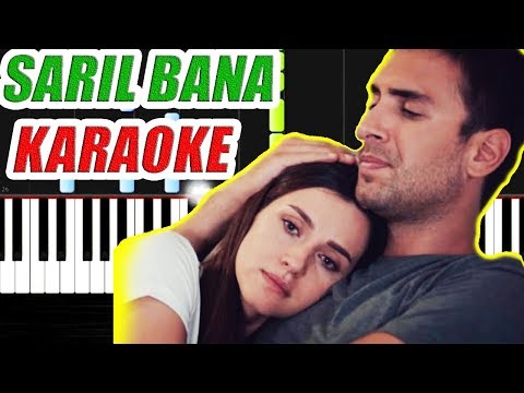 Sarıl Bana - Sen Anlat Karadeniz - Karaoke - Piano Tutorial by VN